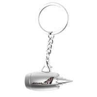 Thumbnail for Customisable Atlas Air Airlines Jet Engine Key Chain - view 2