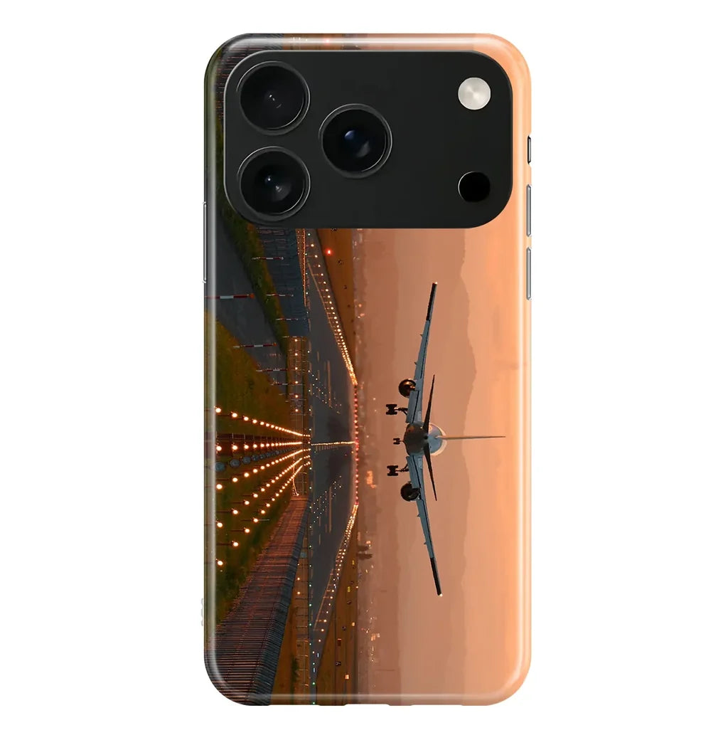 Super Cool Landing During Sunset iPhone Case - view 2