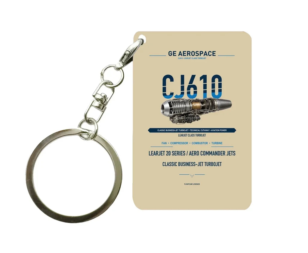 CJ610 Key Chain design on beige key chain