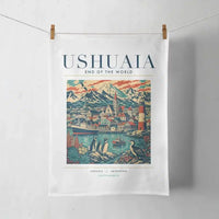 Thumbnail for USHUAIA - Poster - Towel - White