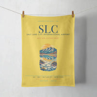 Thumbnail for Salt Lake City International Airport (SLC) design on yellow towel