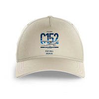 Thumbnail for Cessna 152 design on beige printed hat