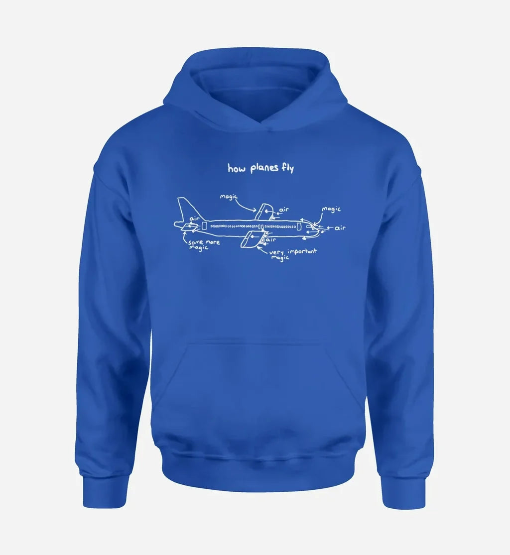 How Planes Fly Hoodie - view 2