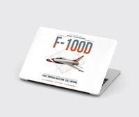 Thumbnail for F-100D Super Sabre design on white MacBook case