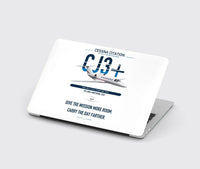 Thumbnail for Cessna Citation CJ3+ design on white MacBook case
