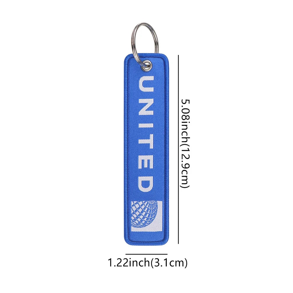 United Airlines Key Chain - view 2