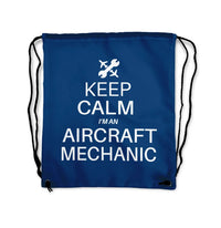 Thumbnail for Aircraft Mechanic Drawstring Bag - view 2