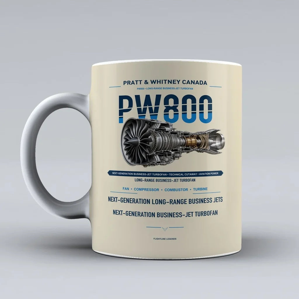 Mug design on beige pw800
