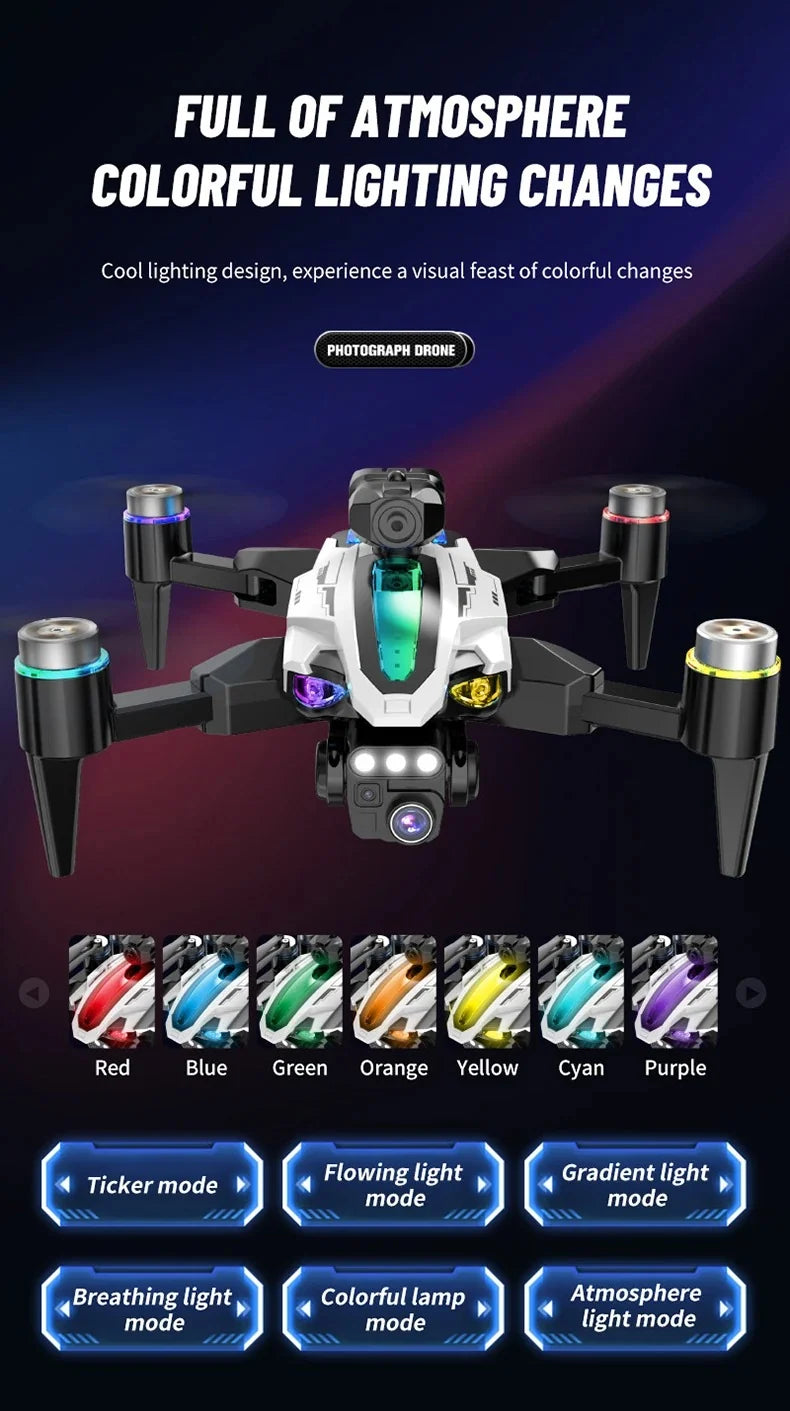 Multi-Rotor Quadcopter: Mini Brushless Drone with Dual Cameras, Obstacle Avoidance & ESC - view 11