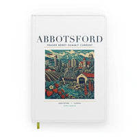 Thumbnail for ABBOTSFORD - Poster - Notebook - White