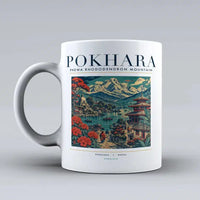 Thumbnail for POKHARA - Poster - Mug - White