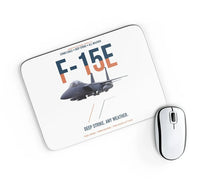 Thumbnail for F-15E Strike Eagle Deep Strike Any Weather design on white rectangle mouse pad