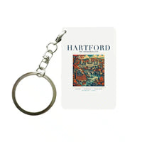 Thumbnail for HARTFORD - Poster - Key Chain - White