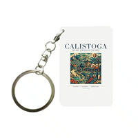 Thumbnail for CALISTOGA - Poster - Key Chain - White