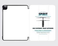 Thumbnail for Ascent AeroSystems Spirit design on white ipad tablet case
