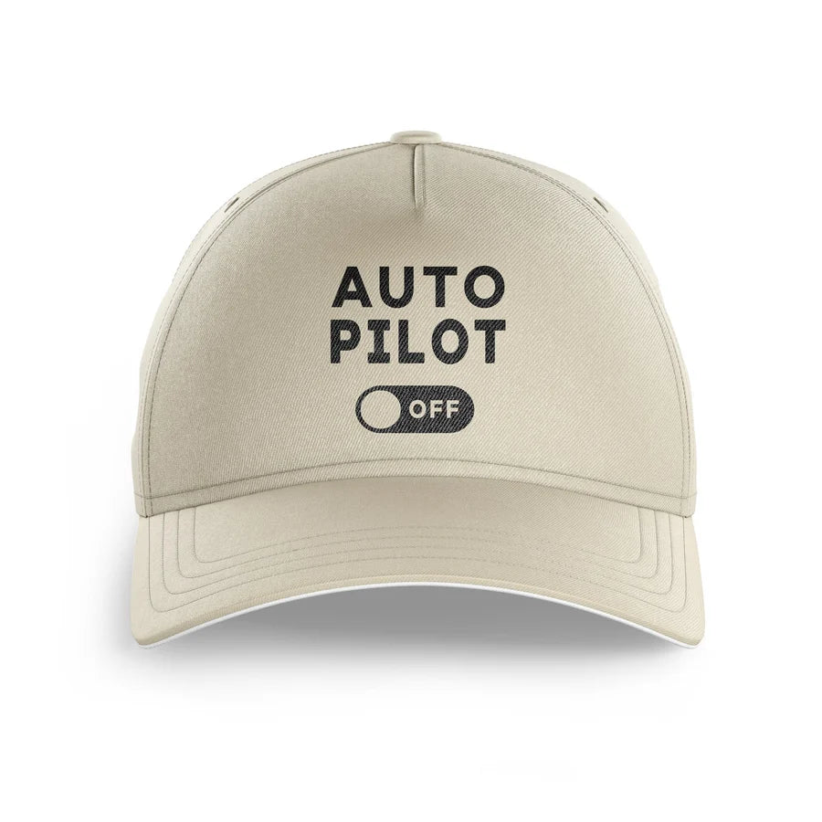 Auto Pilot Off Printed Hat - view 2