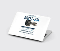 Thumbnail for RB211-524 design on white MacBook case