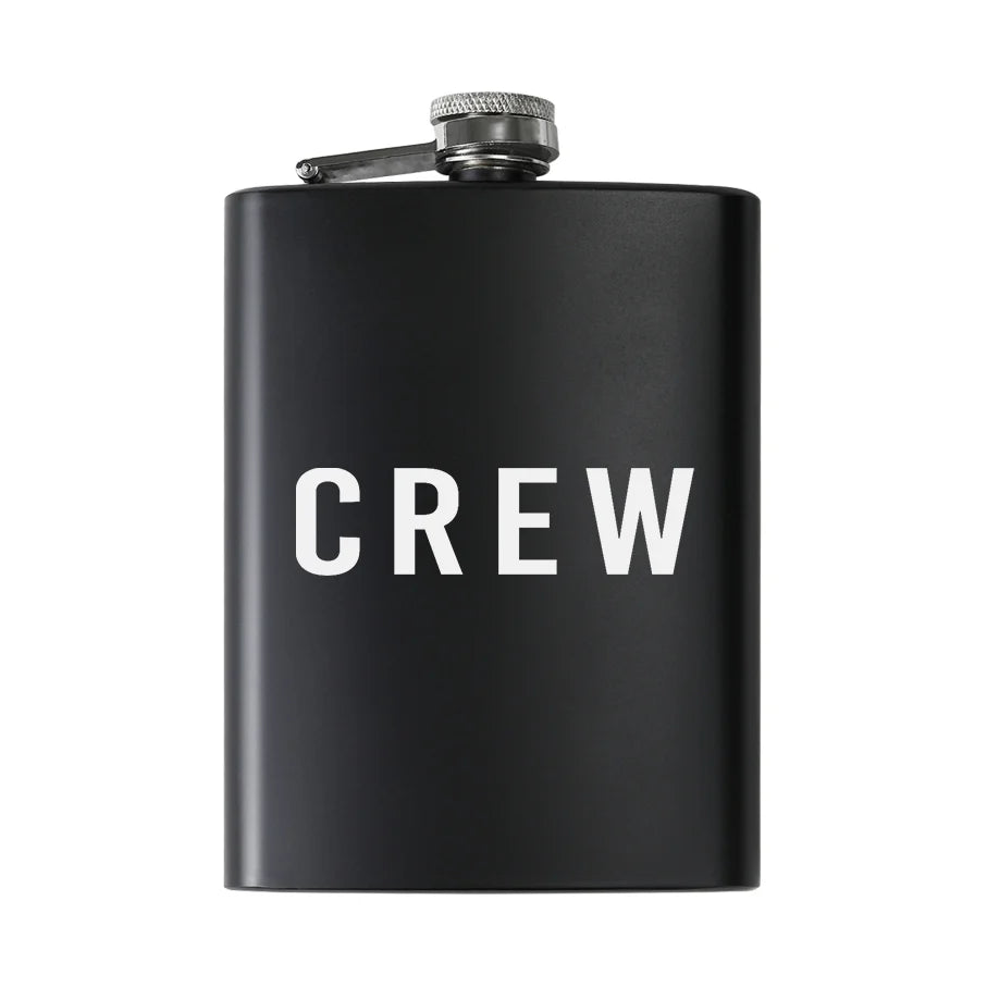 Customisable CREW & Text Hip Flask - view 2