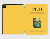 Thumbnail for Punta Gorda Airport (PGD) design on yellow ipad tablet case