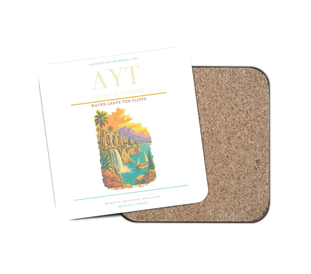 Antalya Airport AYT Coaster 1-Piece - White