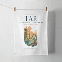 Thumbnail for Taranto-Grottaglie Airport (TAR) design on white towel