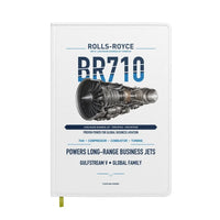 Thumbnail for BR710 design on white notebook