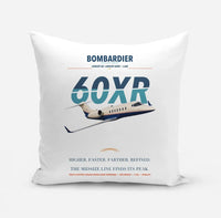 Thumbnail for Bombardier Learjet 60XR design on white pillow