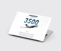 Thumbnail for Bombardier Challenger 3500 design on white MacBook case