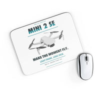 Thumbnail for DJI Mini 2 SE design on white rectangle mouse pad