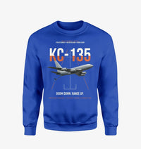 Thumbnail for KC-135 STRATOTANKER design on blue sweatshirt