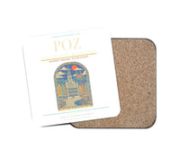 Thumbnail for Poznan - awica Henryk Wieniawski Airport POZ Coaster 1-Piece - White