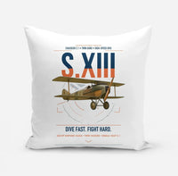 Thumbnail for SPAD S.XIII C.1 design on white pillow