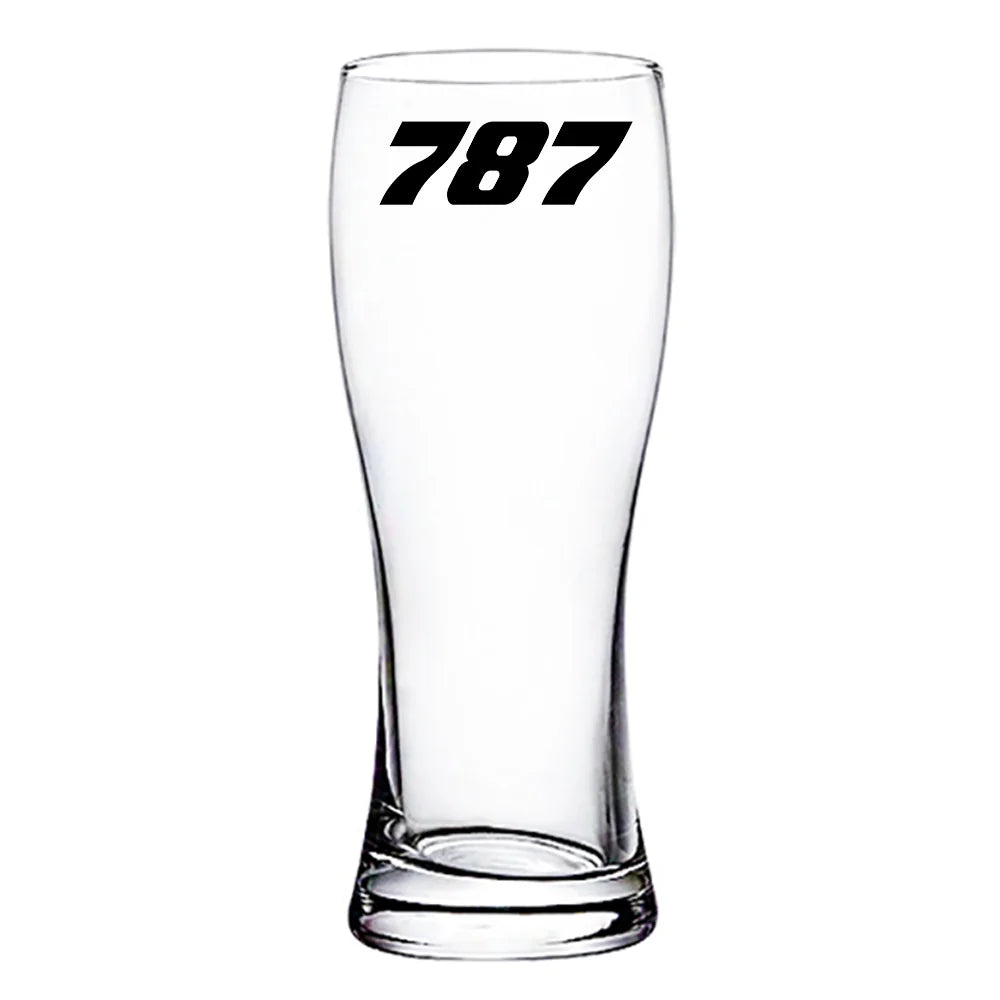 Customisable Boeing 787 Beer Glass - view 2