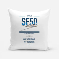 Thumbnail for Cirrus Vision Jet G2+ design on white pillow