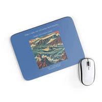 Thumbnail for VINTAGE G4494 - The Cape Of Storms Rounding - Designed Mouse Pads design on blue rectangle
