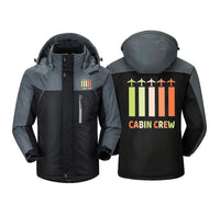 Thumbnail for Customisable Colourful Cabin Crew Winter Jacket - view 2