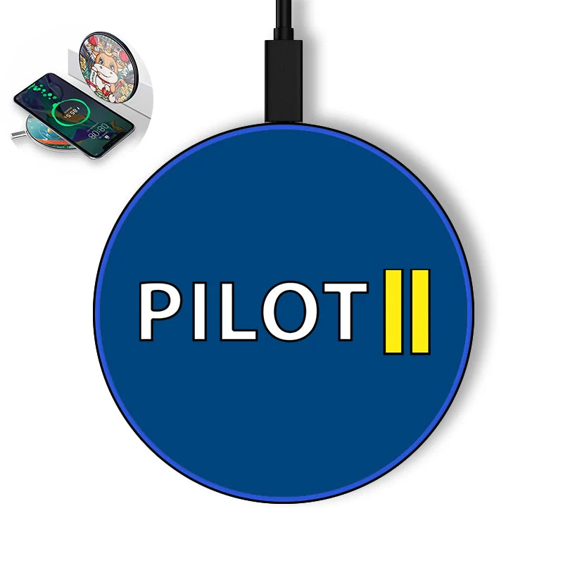 Pilot & Stripes Wireless Charger - view 2