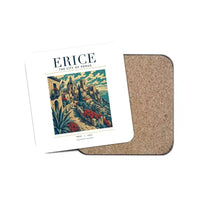 Thumbnail for ERICE - Poster - Coaster - White
