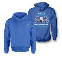 Thumbnail for DJI Neo 2 design on blue hoodie