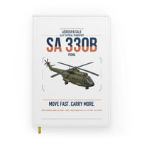 Thumbnail for Aérospatiale SA 330B Puma design on white notebook