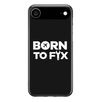 Thumbnail for Born To Fix Airplanes iPhone Case - view 2
