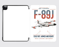 Thumbnail for F-89J Scorpion design on white ipad tablet case