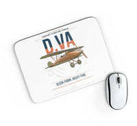 Thumbnail for Albatros D.Va design on white rectangle mouse pad