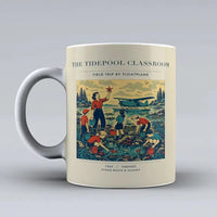 Thumbnail for VINTAGE G4366 - The Tidepool Classroom - Ceramic Mug design on beige