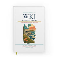 Thumbnail for Wakkanai Airport (WKJ) design on white notebook
