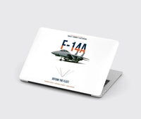 Thumbnail for F-14A Tomcat Defend The Fleet design on white MacBook case