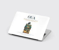 Thumbnail for Thomas Sankara International Airport (OUA) design on white MacBook case