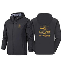 Thumbnail for Keep Calm and Autorotate Rain Jacket - view 2