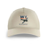 Thumbnail for Hawker Tempest Mk V design on beige printed hat