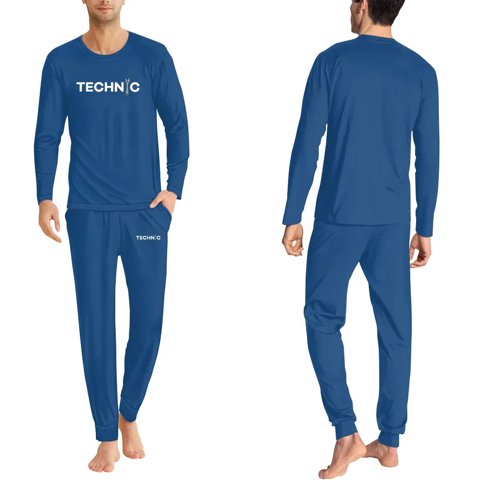 Technic men pajamas - Blue